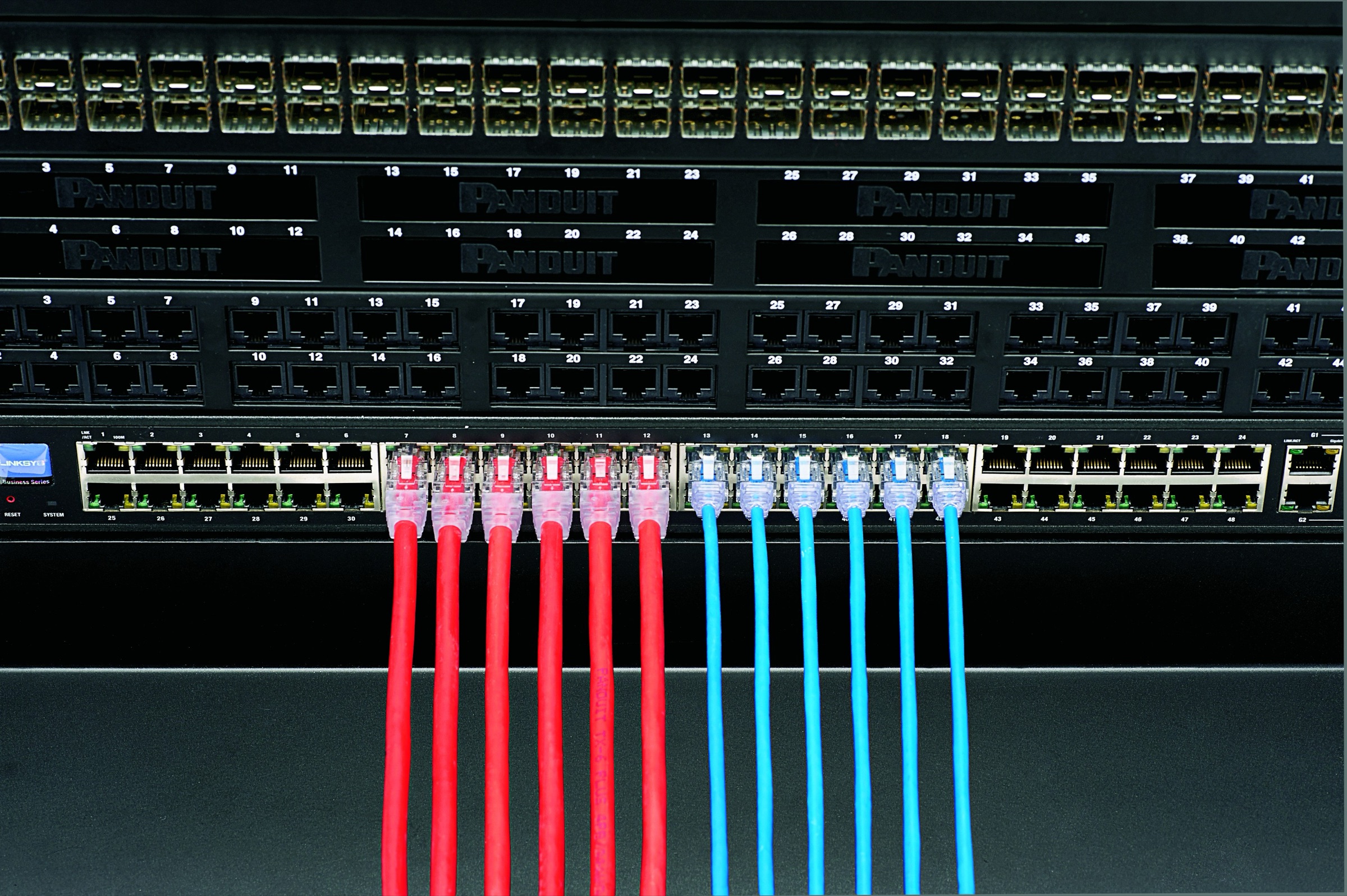 Structured cabling network infrastructure